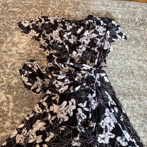 Floral Wrap Dress